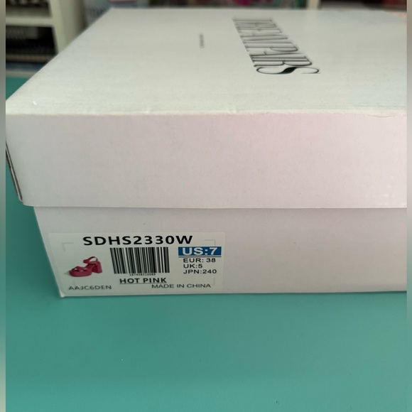 🆕 DREAM PAIRS Women's Platform Chunky Heel / Size: 7 / NWOT - Picture 8 of 8